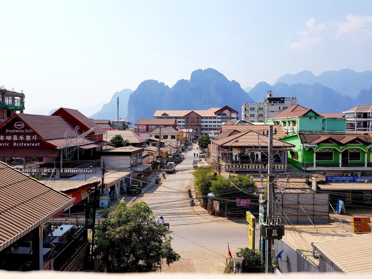 Malany Villa 1 Vang Vieng Dış mekan fotoğraf